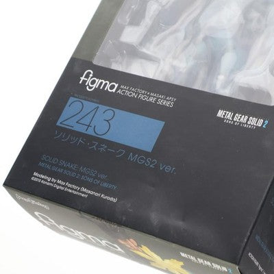 figma Solid Snake 243 Metal Gear Solid 2 Sons of Liberty  MGS2 Ver. Figure gift