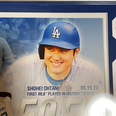 Shohei Ohtani 50-50 Record Achievement Double Coin Photo Mint with Serial Number