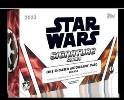 New Star Wars Signature Series 2023 Topps Hobby  Trading Cards Toys autograph