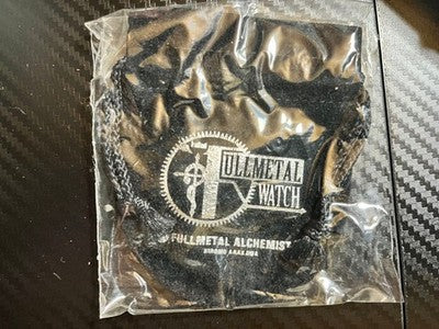 Fullmetal Alchemist Edward Elric Silver Watch Metal Band w/ Box Movic