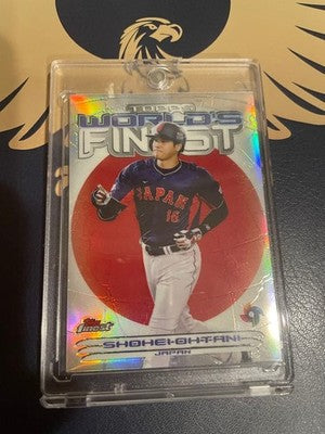 2023 Shohei Ohtani Topps World's Finest Baseball Card MLB Angels Dodgers Star