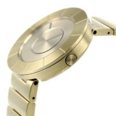 New NY0N005 ISSEY MIYAKE TO Tokujin Yoshioka Design Watch Champagne Gold
