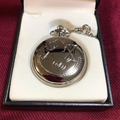 Fullmetal Alchemist Silver Pocket Watch SQUARE ENIX Hiromu Arakawa 2003