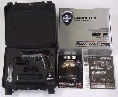 Tokyo Marui Samurai Edge Albert W. Model 01 Gas Blowback Airsoft Biohazard *9
