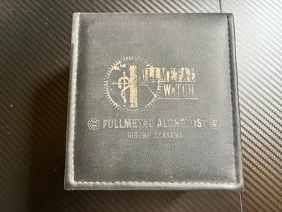 Fullmetal Alchemist Edward Elric Silver Watch Metal Band w/ Box Movic
