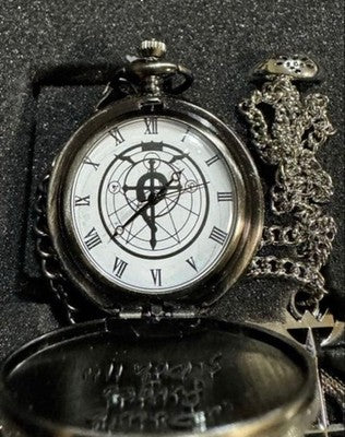 Fullmetal Alchemist Pocket Watch, Ring, Necklace 3-Piece Box Edward Elric