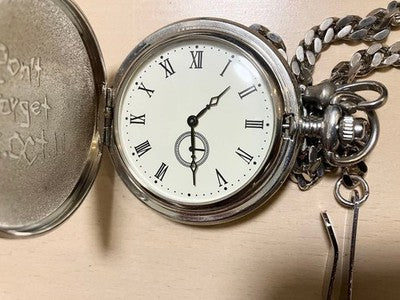 Fullmetal Alchemist COSPA Edward Elric Silver Watch Quartz Pocket Watch