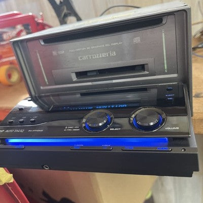 Pioneer Carrozzeria FH-P710MD 2DIN CD MD Car Audio DSP Added Bluetooth In Stock