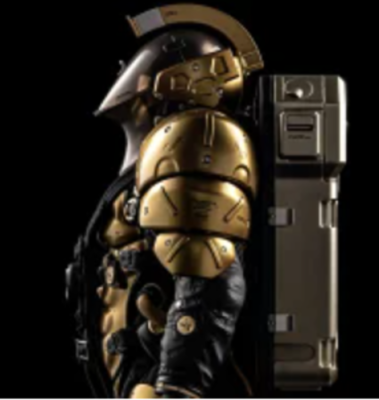 Sentinel Ludens Gold Ver. Plastic model new Kojima Productions
