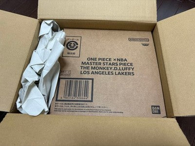 ONE PIECE BASE NBA MSP Monkey D Luffy Los Angeles Lakers Figure Bandai New