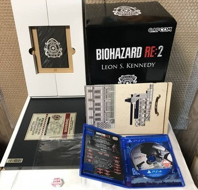 Excellent PS4 Resident Evil RE2 Collector's Edition BIOHAZARD Z gift japan