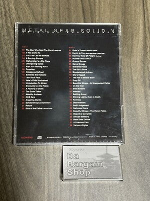 USED CD Game Music METAL GEAR SOLID 5 V ORIGINAL SOUNDTRACK Japanese Audio acs