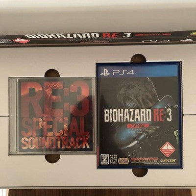 BIOHAZARD RE:3 Z Version COLLECTOR’S EDITION PS4 Resident Evil CAPCOM Limited *2