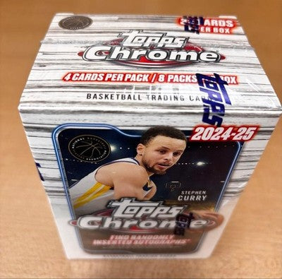 2024/25 Topps Chrome Basketball VALUE Sports Card Hobby Trading Cards NBA