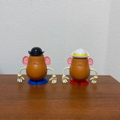 Disney Toy Story Mr. Potato Head & Mrs. Potato Head Set Figure Trinket Case