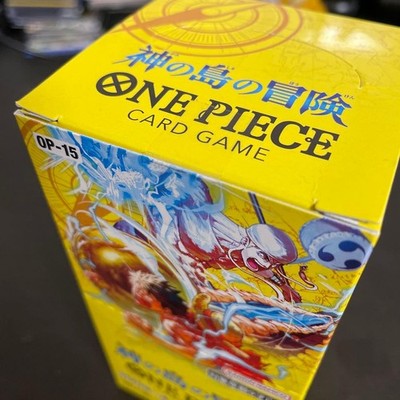 Bandai One Piece Card Game Adventure on God's Island Booster Box OP-15 JP
