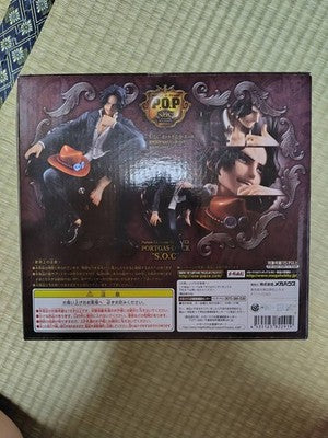 One Piece Portrait.Of.Pirates S.O.C Portgas D. Ace Figure POP BANDAI JAPAN
