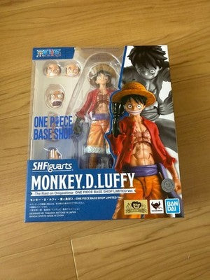 S.H.Figuarts Luffy Onigashima Raid ONE PIECE BASE SHOP Limited New