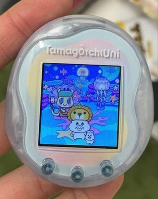 Tamagotchi Uni Prism White Limited Edition Japan Exclusive Virtual Pet pre owned