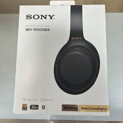 Near Mint SONY Wireless Noise Canceling Headphones Black WH-1000XM4 B Bluetooth