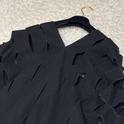 [Good condition] Junya Watanabe Comme des Garçons Cutout top, 3D, M, black