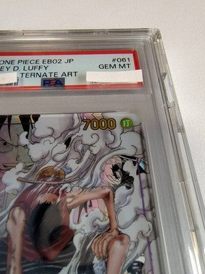 One Piece Monkey D. Luffy SEC Super Parallel Anime 25th collection PSA10 SSR