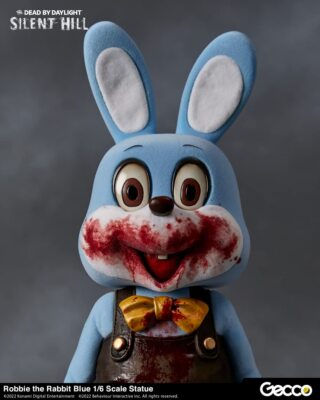 SILENT HILL x Dead by Daylight ROBBIE THE RABBIT GECCO 1/6 PVC Figure New BLUE
