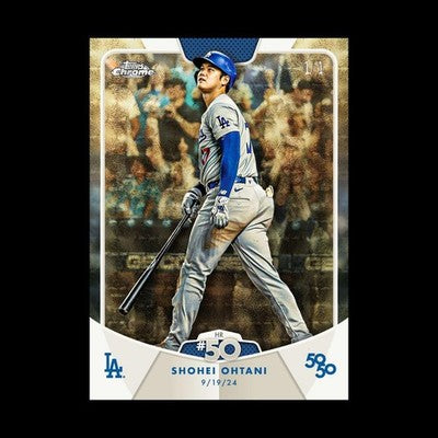 2024 Topps 50/50 Shohei Ohtani 3Boxes Card box Major League Baseball Dodgers