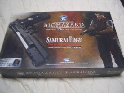 Tokyo Marui Samurai Edge Barry Burton Model Resident Evil 15th Limited M92F AA