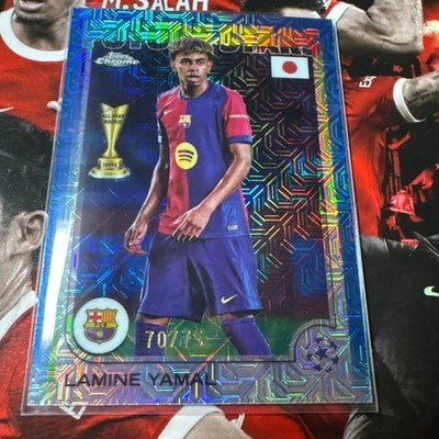 Topps UEFA Japan Edition Lamine Yamal /75 Limited Barcelona Soccer Card