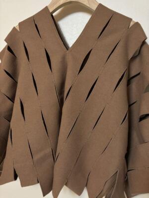 Unused Junya Watanabe Comme des Garcons Slit Tops XS Camel