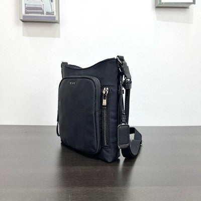 tumi VOYAGEUR "Taylor" Crossbody Black Gunmetal 26 cm x 25.5 cm x 4.5 cm