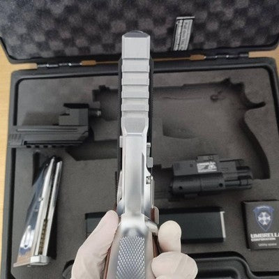 RESIDENT EVIL Tokyo Marui Samurai Edge Albert W. Model 01 Blowback Pistol w #02