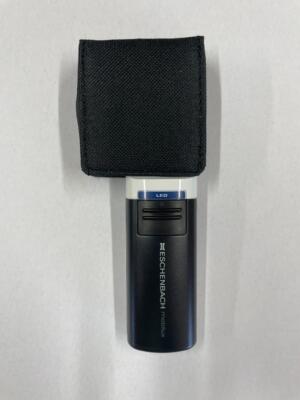 NEW ESCHENBACH handheld Loupe mobilux LED magnification x6 light 1511-6 acs
