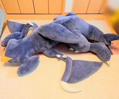 Mint Large MEGA BIG Garchomp Pokemon Center LIMITED Plush Cushion Life Size gift