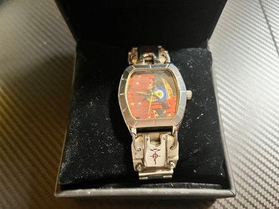 Fullmetal Alchemist Edward Elric Silver Watch Metal Band w/ Box Movic