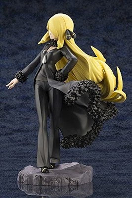 Kotobukiya Pokemon Series Cynthia with Garchomp Shirona Figure ARTFX J gift JP