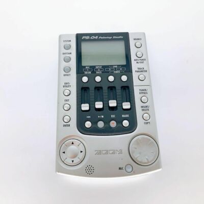 check description ZOOM PS-04 Palmtop Studio Portable Multi-Track Recorder