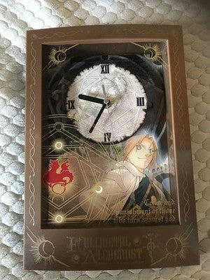 2005 Fullmetal Alchemist SQUARE ENIX Wall Clock by Hiromu Arakawa