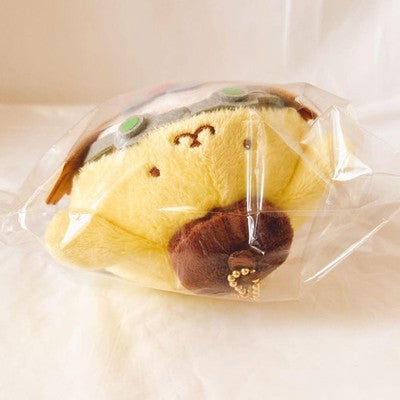 Sonic Friends × Sanrio Dr. Eggman Pompompurin Characters Plush M SEGA JAPAN