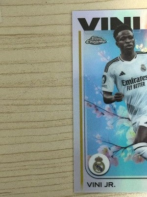 topps JAPAN EDITION Real Madrid Vinicius Junior Sakura Parallel Sports Card