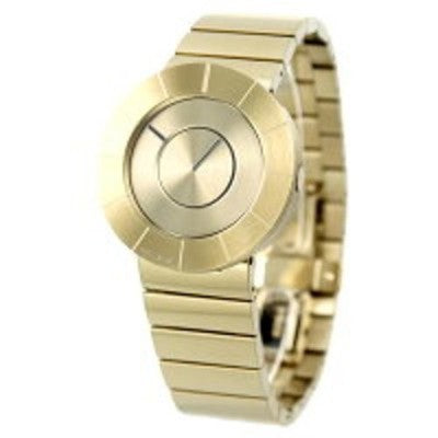 New NY0N005 ISSEY MIYAKE TO Tokujin Yoshioka Design Watch Champagne Gold