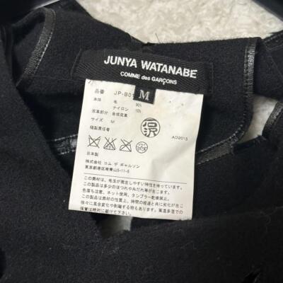 [Good condition] Junya Watanabe Comme des Garçons Cutout top, 3D, M, black