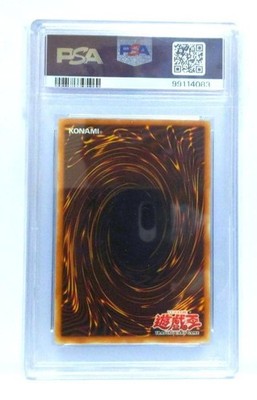 Yu-gi-oh! Gaia The Dragon Champion Old Asian 1st Ed Secret LOB-125(PSA7)