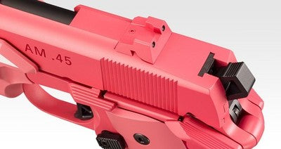 SAO Gun Gale Online AM.45 LLENN Vorpal Bunny Gas Blowback Pistol pink gift *5