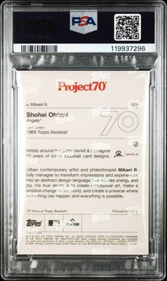 Shohei Ohtani Topps Project 70 #625 PSA10 Major League Baseball limited quantity