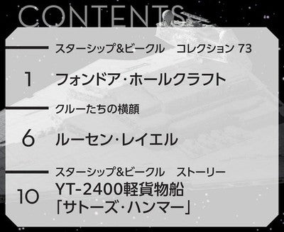 Star Wars Fondor Haulcraft Vol.73 Starship Vehicle Collection DeAGOSTINI