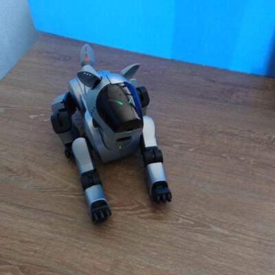 SONY AIBO ERS-210 robot Dog autonomous entertainment  Special Edition Silver