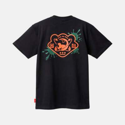 【size S,M,L,XL,XXL】 Salmon Run Splatoon 3 T-shirt Black Nintendo JAPAN acs