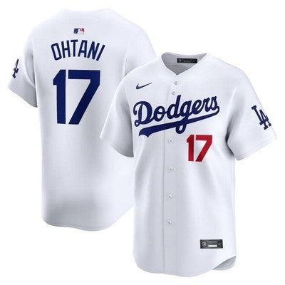 Dodgers Shohei Ohtani Limited Edition Home Jersey White Size S Nike Polyester